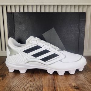 adidas White and Black Soccer Cleats